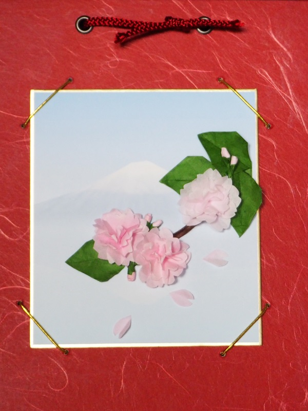 折り紙教室・「桜」を折ろう