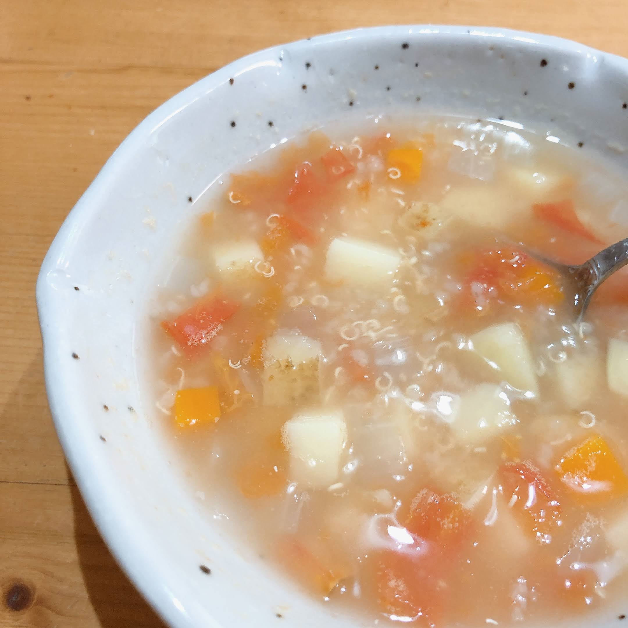 身体よろこぶ　雑穀スープ