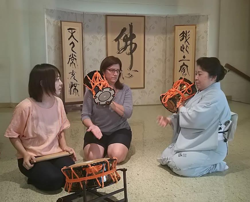 日本の古典芸能を学ぶお囃子　〆太鼓